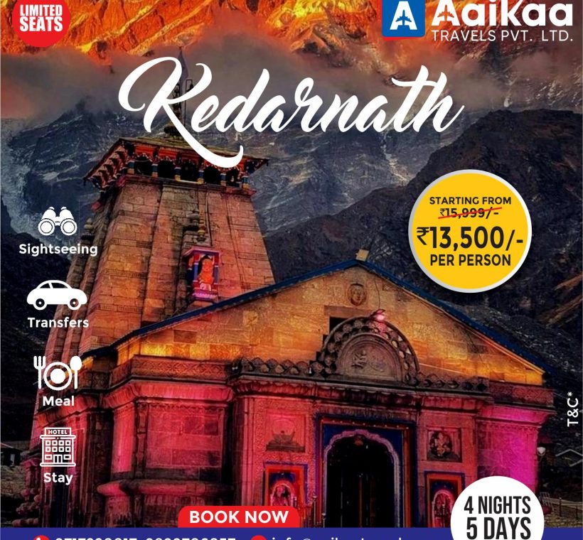 Kedarnath Yatra Tour Package